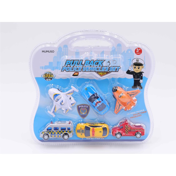 kids-and-stationery/toys-vehicles-remote-control-toys/mumuso-pull-back-police-vehicles-set-6-pack