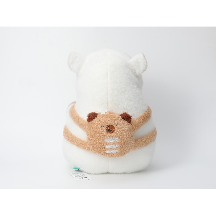 kids-and-stationery/toys-dolls-soft-toys/mumuso-35cm-plush-toy-white-capybara-with-brown-backpack