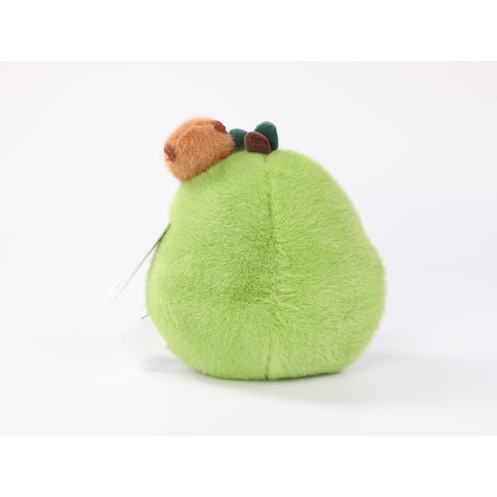 kids-and-stationery/toys-dolls-soft-toys/mumuso-22cm-plush-toy-small-capybara-on-avocado