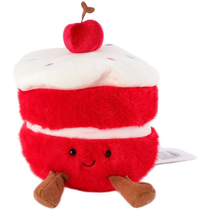 kids-and-stationery/toys-dolls-soft-toys/mumuso-stuffed-fruit-plush-cherry-cake-23cm