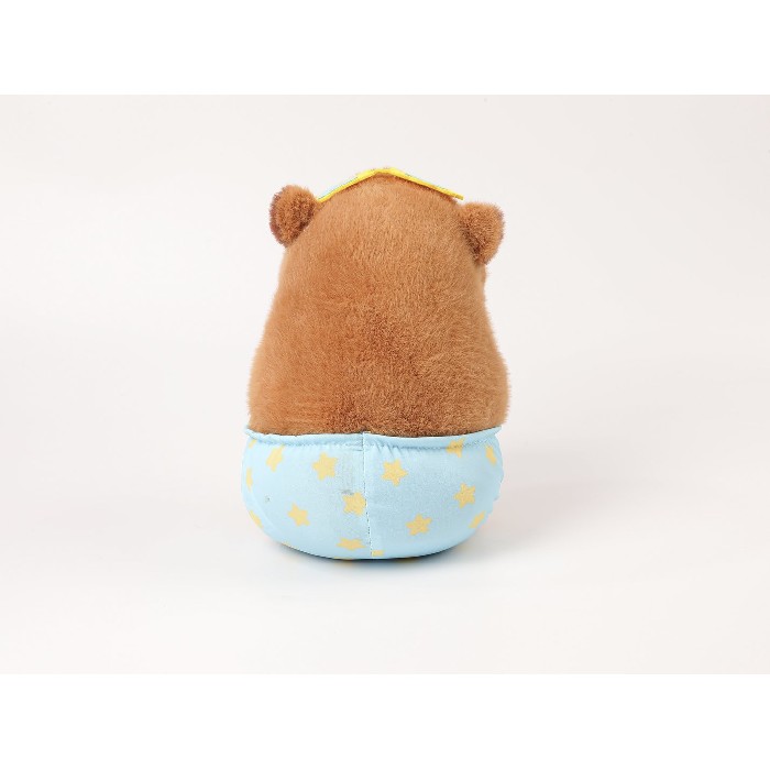 kids-and-stationery/toys-dolls-soft-toys/mumuso-summer-series-stuffed-animal-23cm-capybara-wearing-swimming-trunks