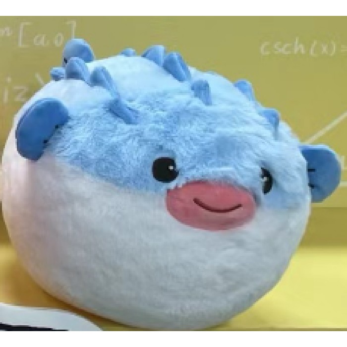 kids-and-stationery/toys/mumuso-12-inch-plush-toy-lie-prone-puffer-fish