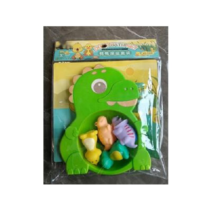 kids-and-stationery/toys/mumuso-5-piece-bath-toys-set-with-bathtub-dinosaur