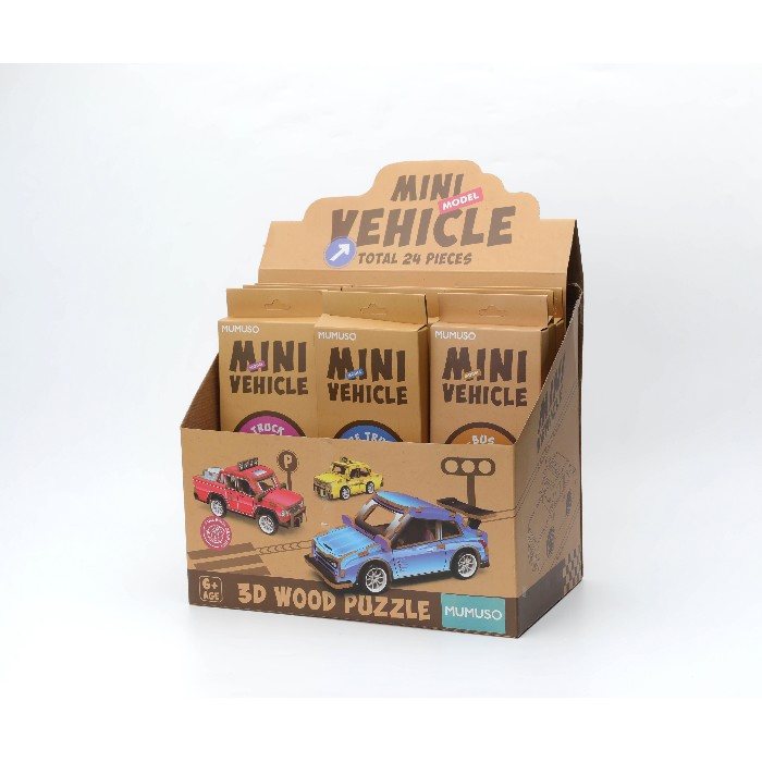kids-and-stationery/toys-games-puzzles/mumuso-3d-mini-car-wooden-puzzle