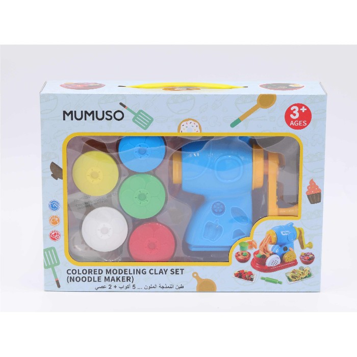 kids-and-stationery/toys/mumuso-colored-modeling-clay-set-noodle-maker