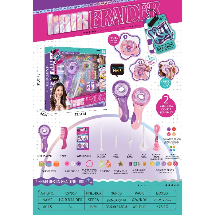 kids-and-stationery/toys-creative-play/mumuso-diy-hair-braiding-kit
