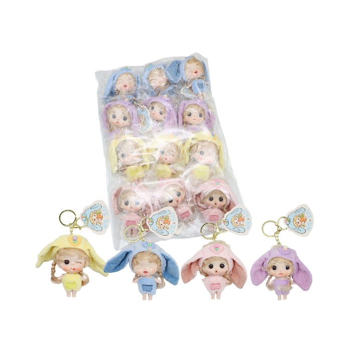 kids-and-stationery/toys/mumuso-keychain-doll-with-long-eared-rabbit-costume