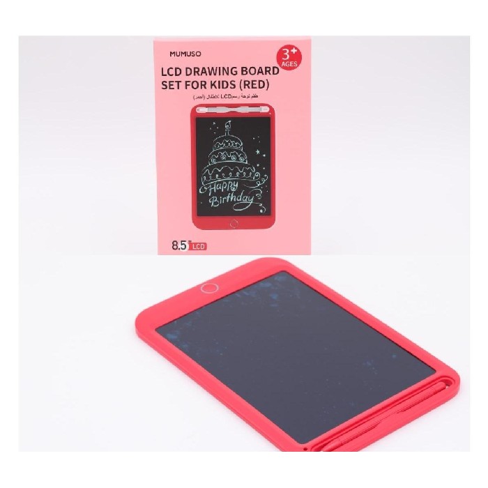 kids-and-stationery/toys-creative-play/mumuso-children’s-lcd-drawing-board-set-red
