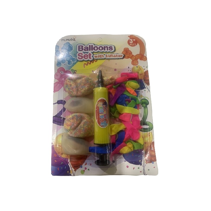 kids-and-stationery/toys/mumuso-balloons-set-with-inflator