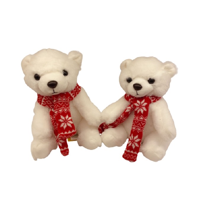 christmas/decorations/mumuso-christmas-plush-toy-polar-bearm