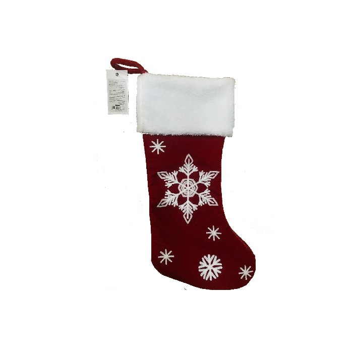christmas/decorations/mumuso-christmas-socks-snowflake