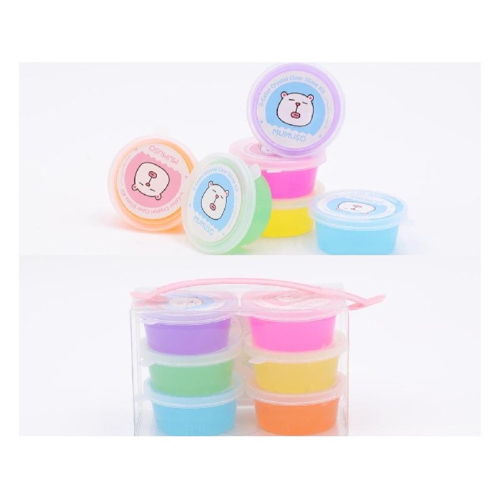 kids-and-stationery/toys/mumuso-6-color-crystal-clear-slime-kit