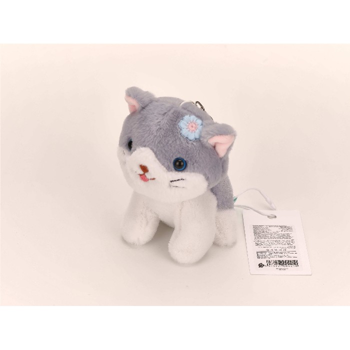 kids-and-stationery/stationery-bag-pendant-keychain/mumuso-bag-pendant-cat-wearing-a-flowergrey