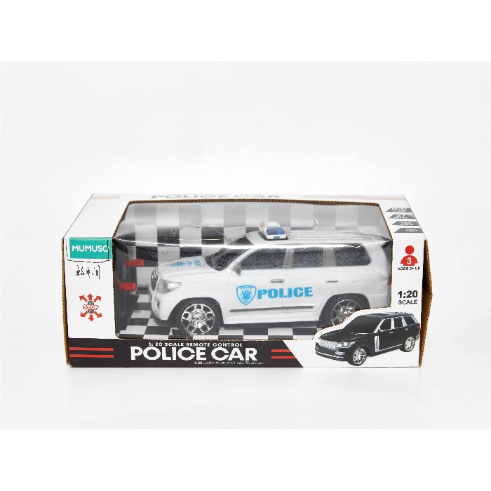 kids-and-stationery/toys-vehicles-remote-control-toys/mumuso-1-20-scale-remote-control-police-car-four-wheel-drive