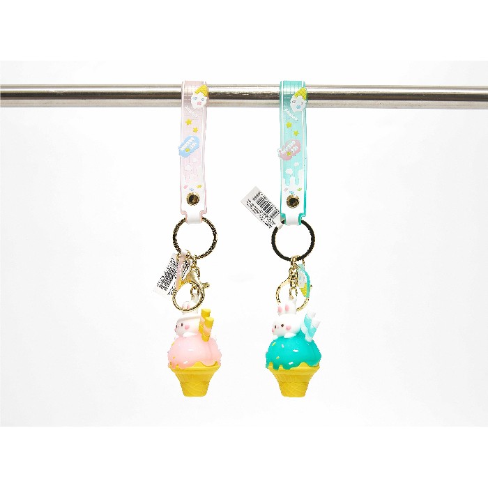 household-goods/key-holders/mumuso-keychain-cute-bunny-on-ice-cream