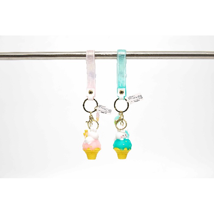 household-goods/key-holders/mumuso-keychain-cute-bunny-on-ice-cream
