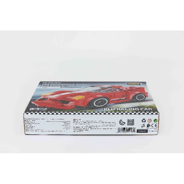 kids-and-stationery/toys/mumuso-transforming-robot-building-kit-red-sports-car211-pcs