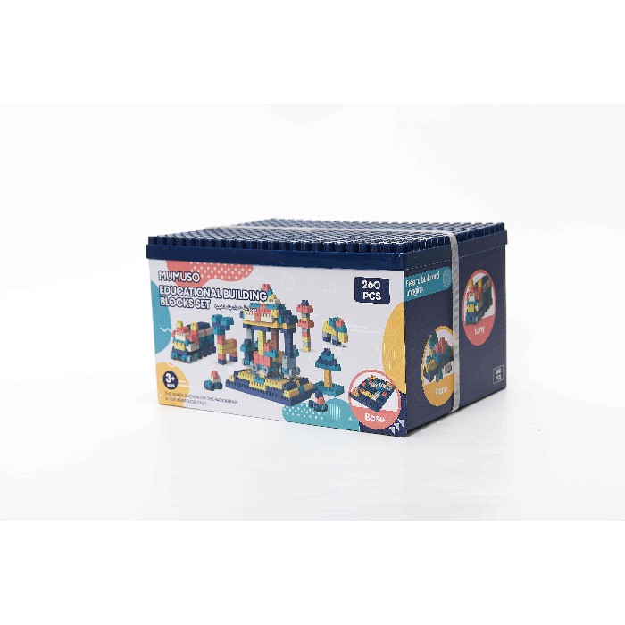 kids-and-stationery/toys-lego-construction/mumuso-educational-building-blocks-set-260-pcs