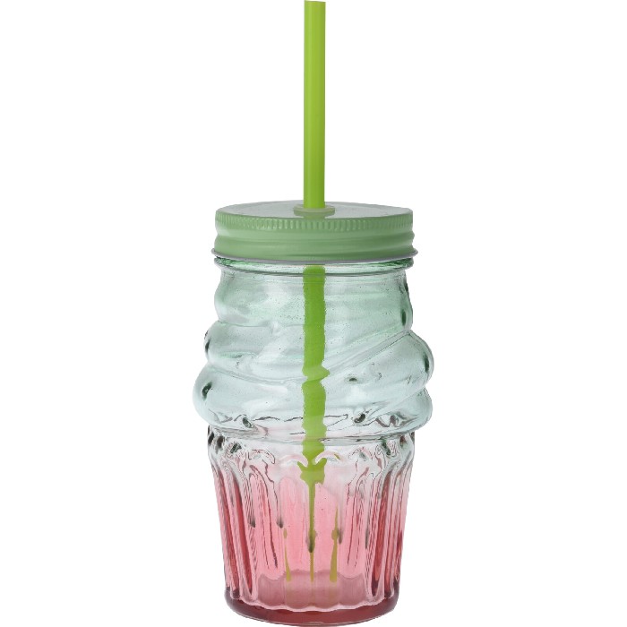 kitchenware/picnicware/drinking-glass-with-straw-475ml-4-assorted