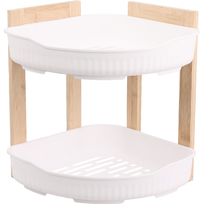 bathrooms/towel-rails-hooks/bathroom-rack-2-layer-23cm-x-23cm-x-h27cm