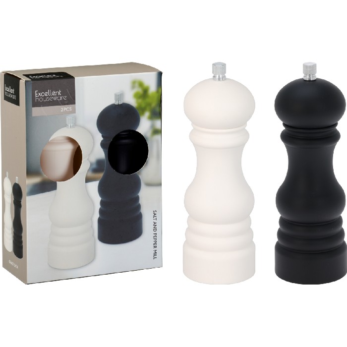 tableware/condiment-sets/excellent-houseware-pepper-mill-and-salt-shaker-set