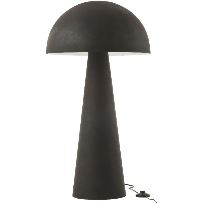 lighting/table-lamps/lamp-mushroom-metal-matte-black-extra-large