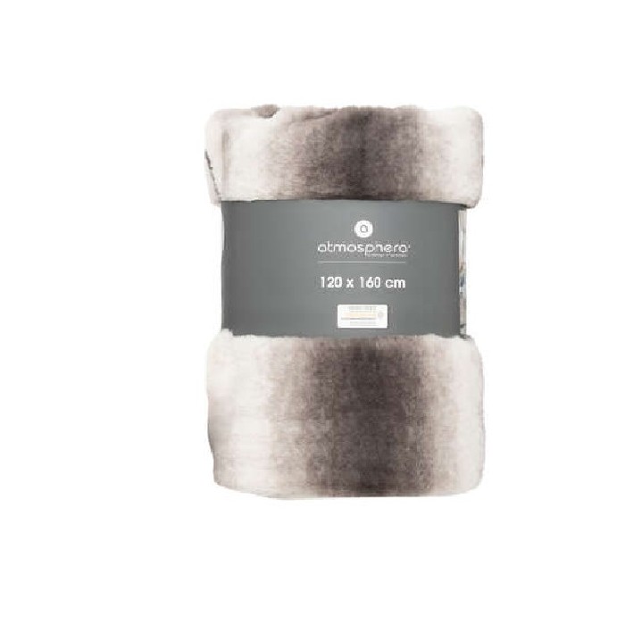 home-textiles/blankets-throws/atmosphera-throw-fur-grizzli-grey-120cm-x-160cm