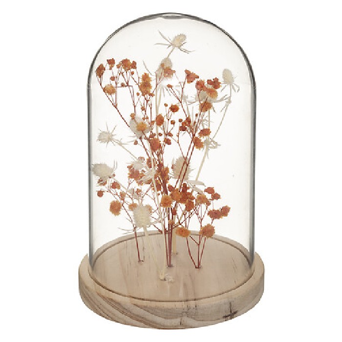home-decor/decorative-ornaments/atmosphera-gyp-dome-with-dried-flowers-h17cm-2-assorted
