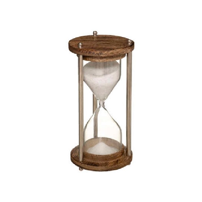 home-decor/decorative-ornaments/atmosphera-mango-wood-metal-hourglass-h15cm