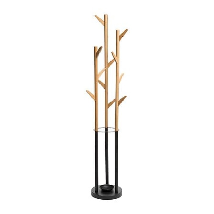 household-goods/coat-umbrella-racks/5five-coat-rack-metal-12-hooks-blackbamboo