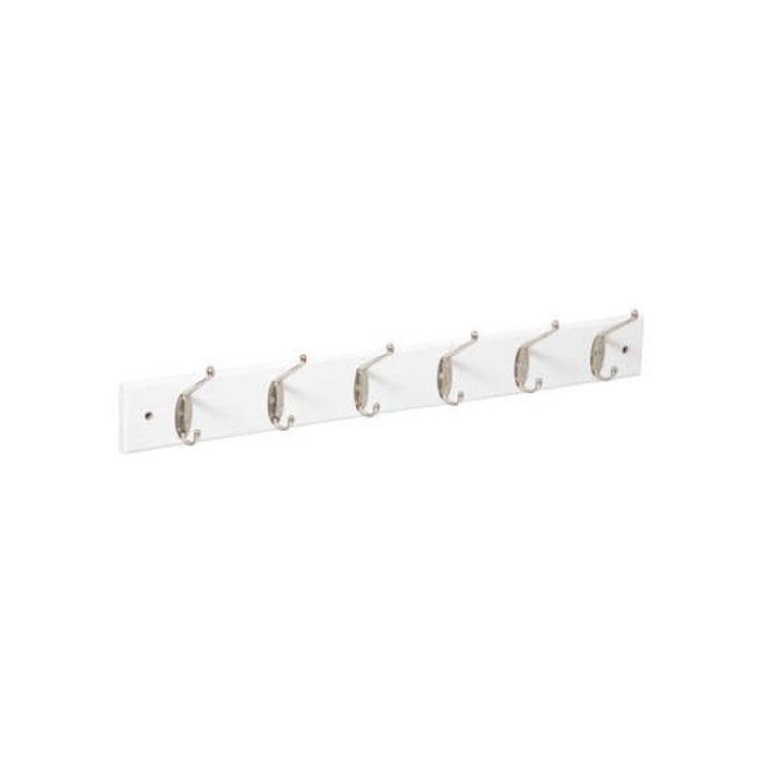 household-goods/clothes-hangers/5five-metal-hooks-with-6-wood-pegs-white