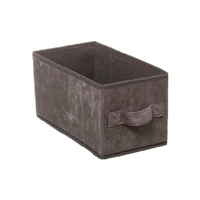 household-goods/storage-baskets-boxes/5five-grey-velvet-storage-box-15cm-x-31cm