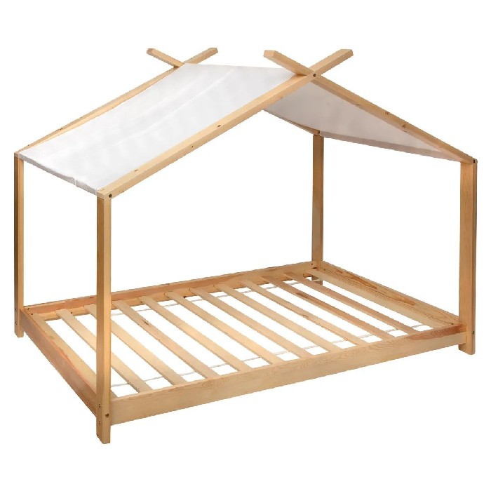 bedrooms/kids-bedrooms/atmosphera-cabin-bed-tent-bed-pine-wood-90cm-x-190cm-slatted-base
