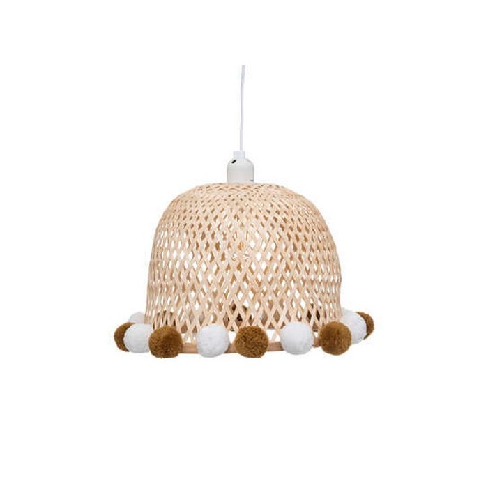 lighting/chandelier-pendant-lighting/bamboo-ceiling-with-pompom