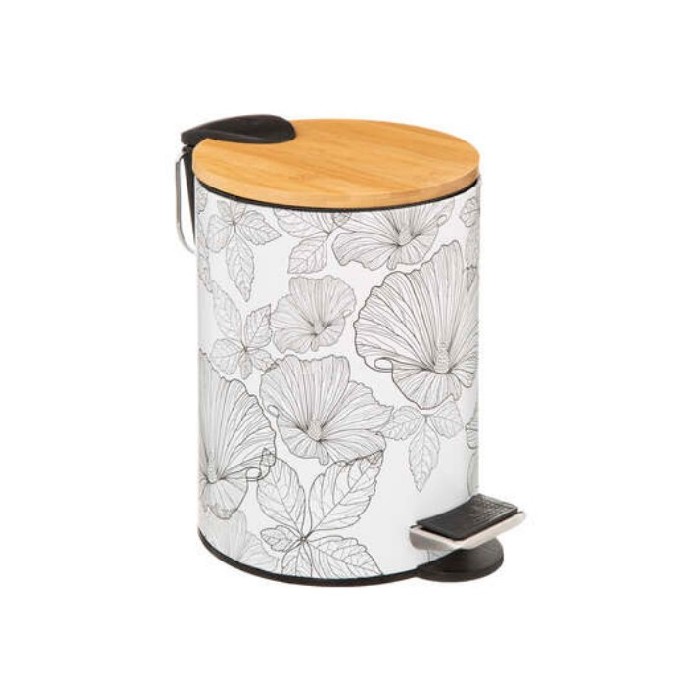 household-goods/bins-liners/5five-soft-close-dustbin-3l-black-floral