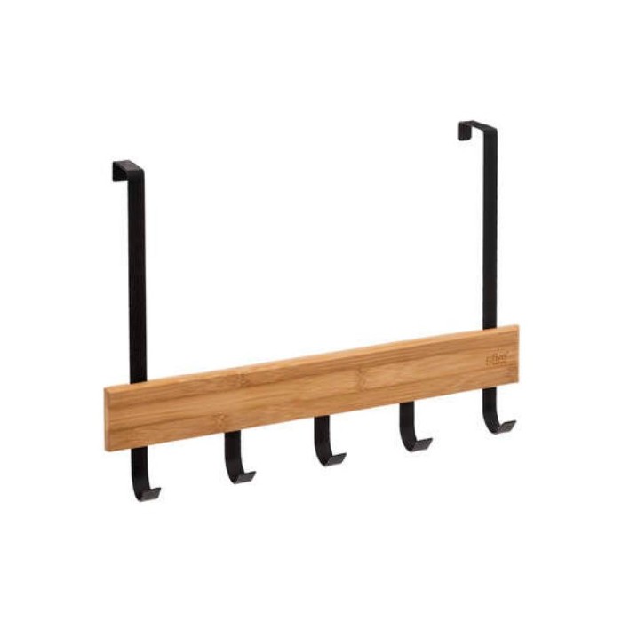 bathrooms/towel-rails-hooks/5five-door-towel-holder-natureo-black