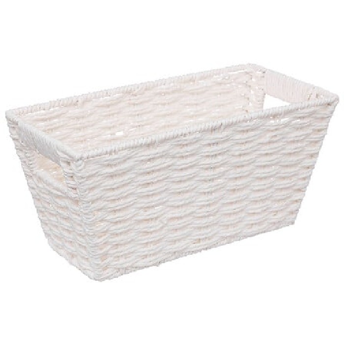 bathrooms/bathroom-storage-shelving/5five-storage-basket-costa-15cm-x-31cm