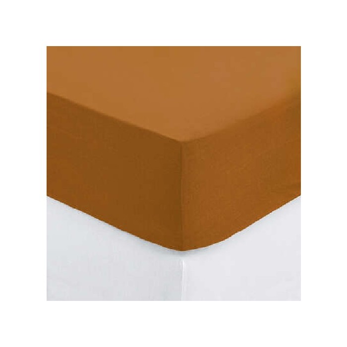 home-textiles/bed-sheets/atmosphera-fitted-sheet-d30-2p-mustard-140cm-x-190cm