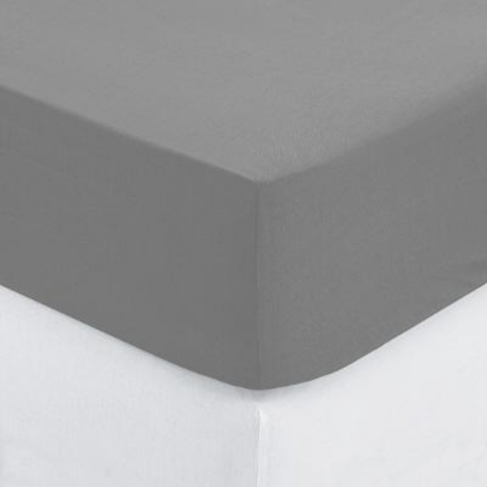 home-textiles/bed-sheets/atmosphera-fitted-sheet-grey-140x190x30cm