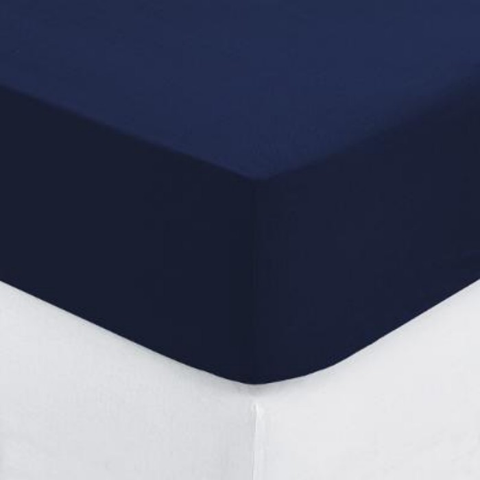 home-textiles/bed-sheets/atmosphera-fitted-sheet-blue-140x190x30cm