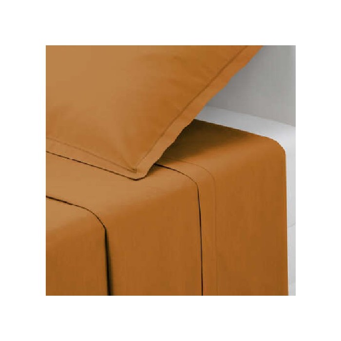 home-textiles/bed-sheets/atmosphera-flat-sheet-1p-mustard-180cm-x-290cm