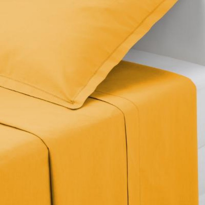 home-textiles/bed-sheets/atmosphera-flat-sheet-1p-ocher-180x290