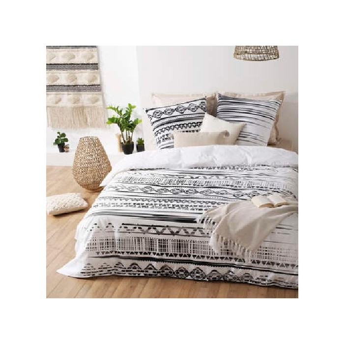 home-textiles/duvet-covers-sets/atmosphera-duvet-cover-ethnik-black-white-260cm-x-240cm