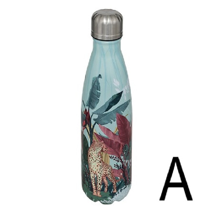 kitchenware/picnicware/5five-jungle-insulated-bottle-500ml-assorted-colours