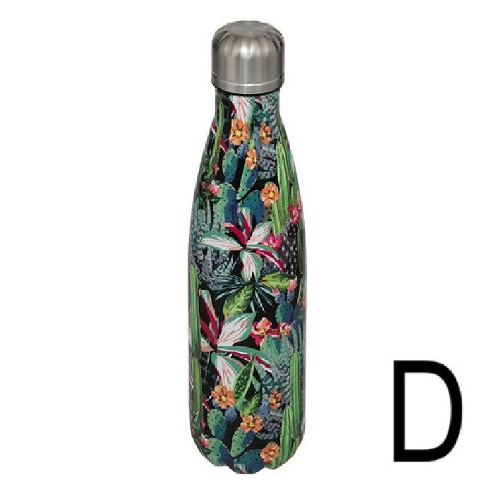kitchenware/picnicware/5five-jungle-insulated-bottle-500ml-assorted-colours