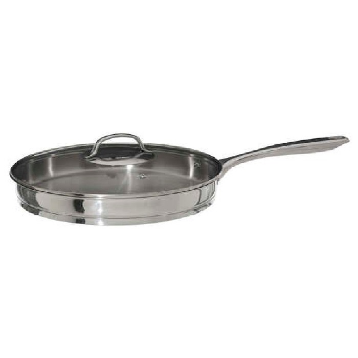 kitchenware/pots-lids-pans/5five-28cm-stainless-steel-resilience-pan-lid