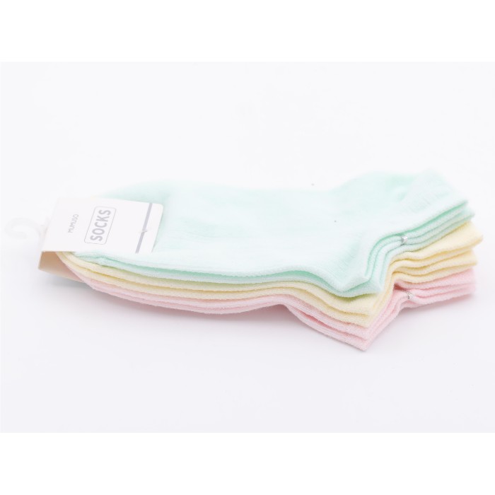 household-goods/clothes-shoes-accessories/mumuso-low-cut-socks-for-womenpink-yellow-green-3-packs