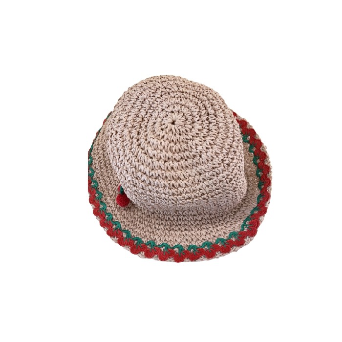 household-goods/clothes-shoes-accessories/mumuso-summer-cherry-sun-straw-hat-pink