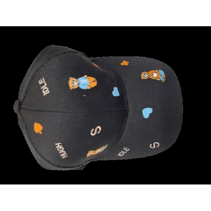 household-goods/clothes-shoes-accessories/mumuso-embroidered-baseball-cap-for-kids-little-bearblack