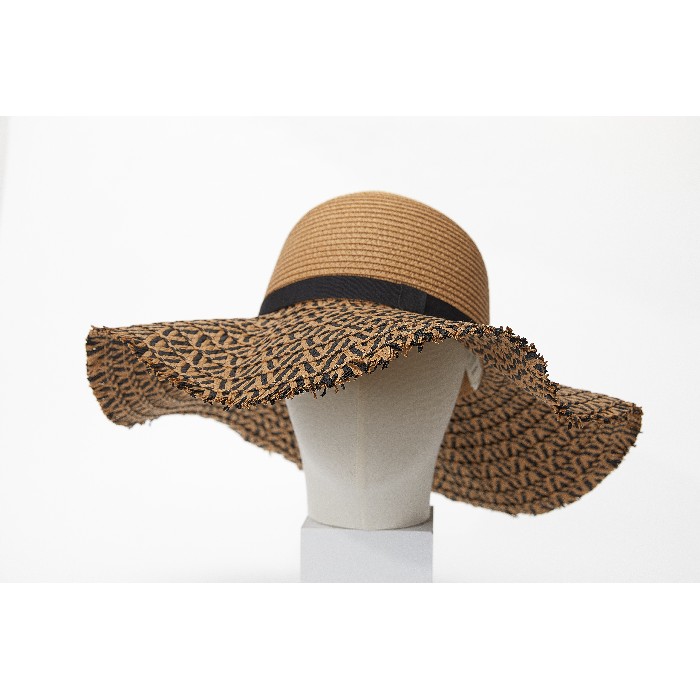household-goods/clothes-shoes-accessories/mumuso-holiday-style-splicing-straw-hat-brown